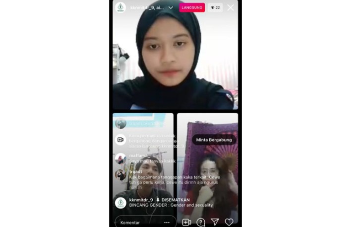 Anggota Kelompok KKN UIN Walisongo Semarang Berbagi Ilmu Gender dan Seks Pada Remaja Banyumas