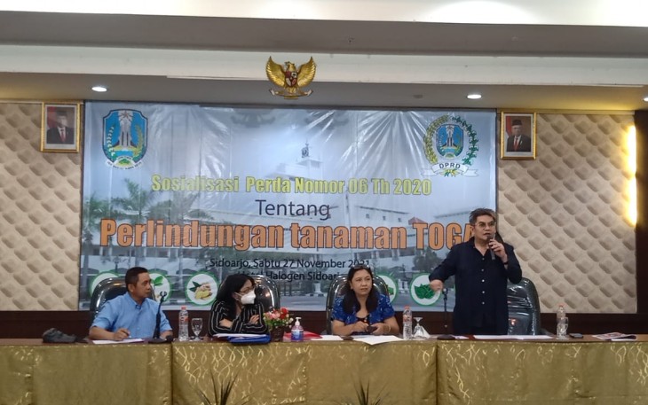 Berdayakan Tanaman Herbal, Legislator ini Sosialisasi Manfaat Obat Tradisional