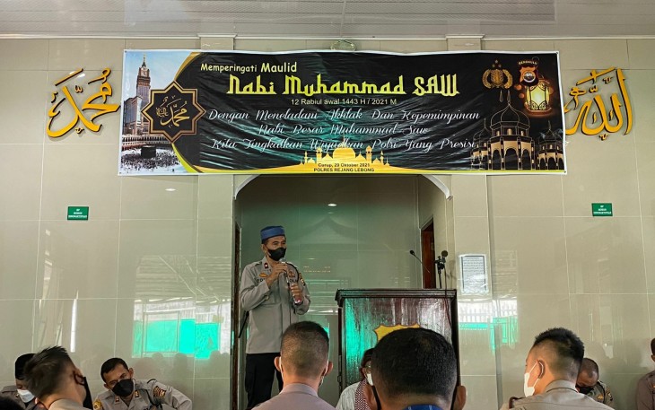 Polres Rejang Lebong Peringati Maulid Nabi Muhammad SAW 1443 H