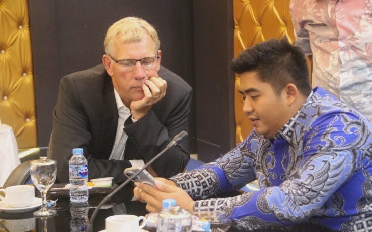 Plt Bupati saat Sambut Port of Rotterdam Jajaki Potensi Bintan