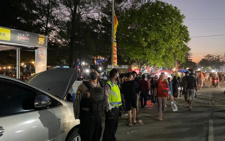 Polisi Gandakan Pengamanan di Malam Puncak Tabut 2022
