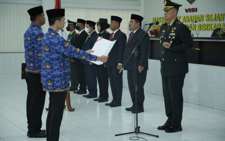 Dandim 0208/Asahan saat Pimpin Upacara Peringatan Hari Kesaktian Pancasila