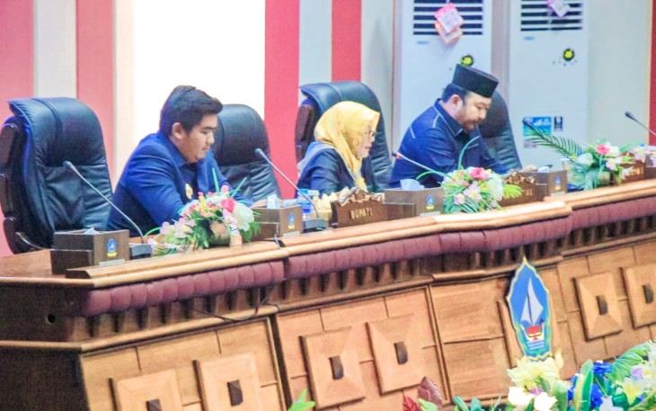 Rapat Paripurna Penyampaian Rancangan KUA-PPAS Kabupaten Bintan Tahun Anggaran 2023