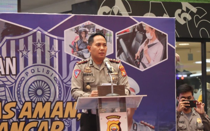 Wadir Lantas Polda Bengkulu AKBP Deddy Nata, S.Ik.