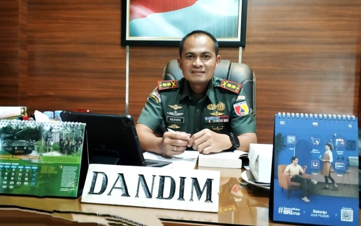 Dandim 0801/Pacitan Letkol Inf Roliyanto 