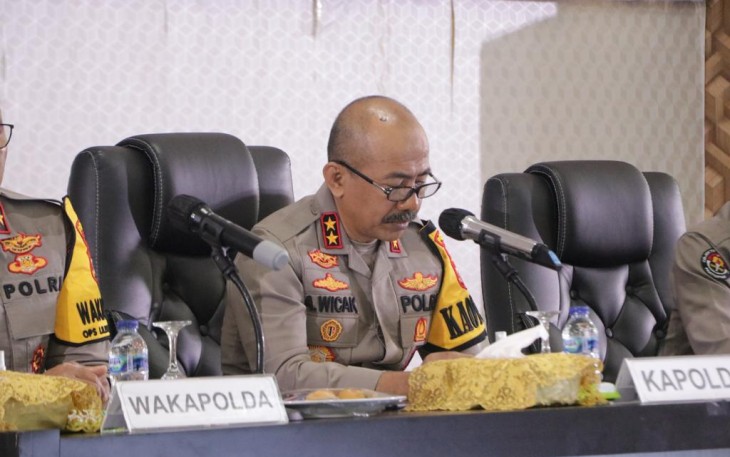 Kapolda Bengkulu Irjen Pol Drs Agung Wicaksono, M.Si 