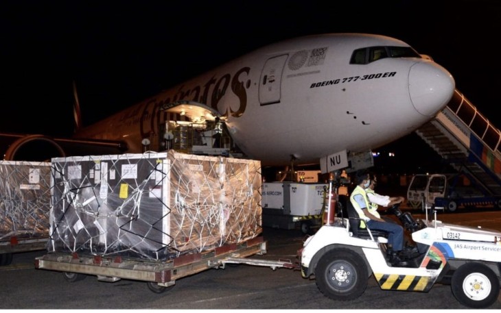 Sebanyak 1,4 Juta Vaksin AstraZeneca Tiba di Tanah Air