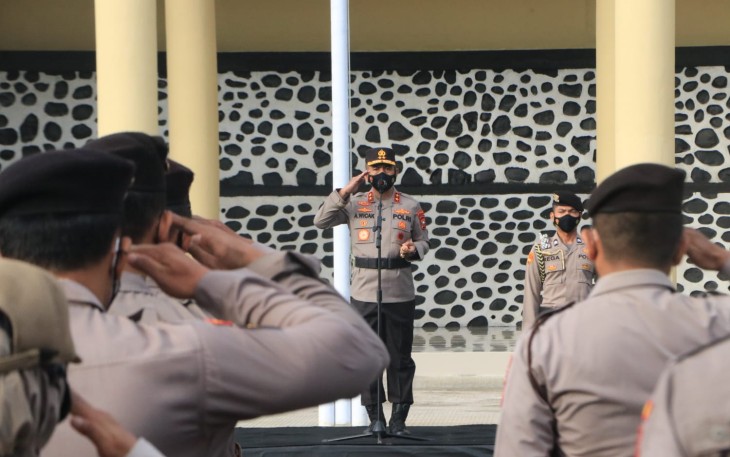 Kapolda Bengkulu Irjen Pol Drs Agung Wicaksono, M.Si, sampaikan ucapan terimakasih untuk seluruh Anggota dan ASN (Aparatur Sipil Negeri) Polri Polda Bengkulu