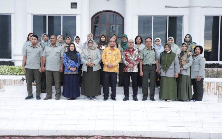 Sekda Asahan saat Terima Kunjungan BSIP Sumut
