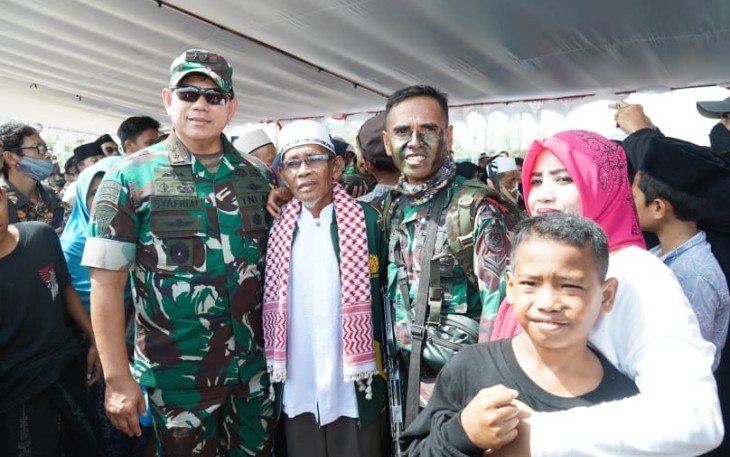 Setelah 12 Tahun, Sertu Khoirudin akhirnya kembali bertemu sang ayah