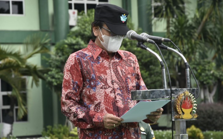 Diksar Belneg bagi Mahasiswa Baru Politeknik Negeri Jakarta TA 2022 