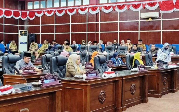 Paripurna DPRD Kota Bengkulu  