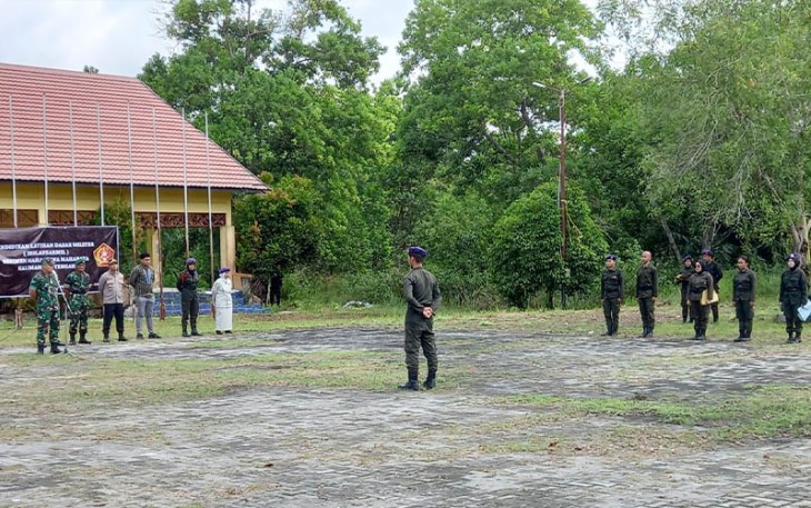 Pembukaan Diksar Menwa Maha Raya Universitas Palangka Raya 