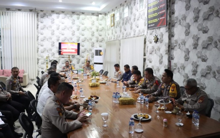 Polda Bengkulu Geser Anggota dan Peralatan ke Polresta Bengkulu