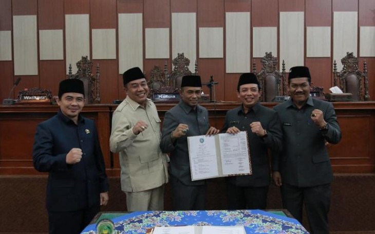 APBD-P Tahun 2022 Kota Bengkulu Disahkan