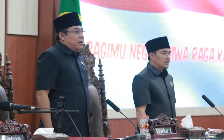 Paripurna DPRD Kota Bengkulu  