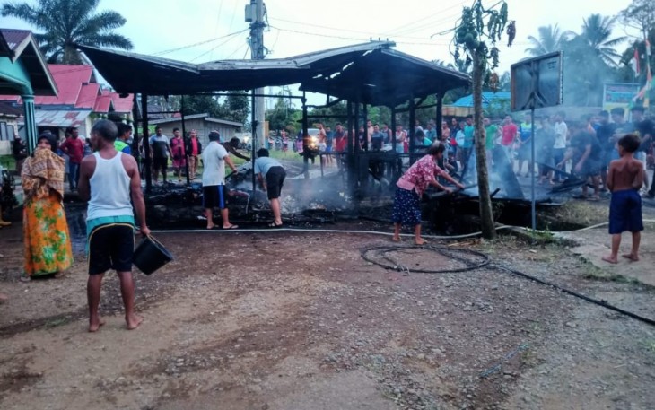 Pasca terjadi kebakaran