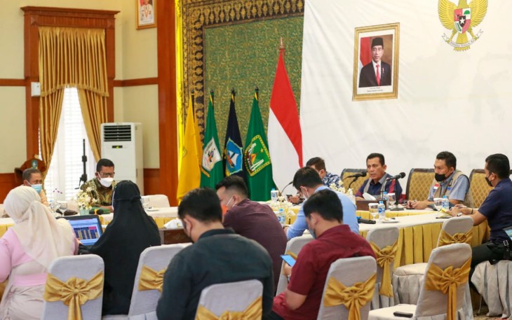 Rakor Bahas Covid-19 dan PPKM 