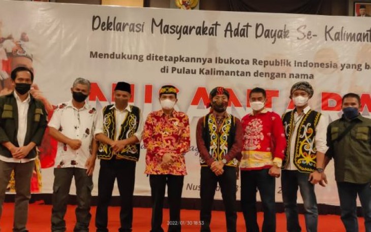 Masyarakat Adat Dayak se-Kalimantan Gelar Deklarasi Akbar