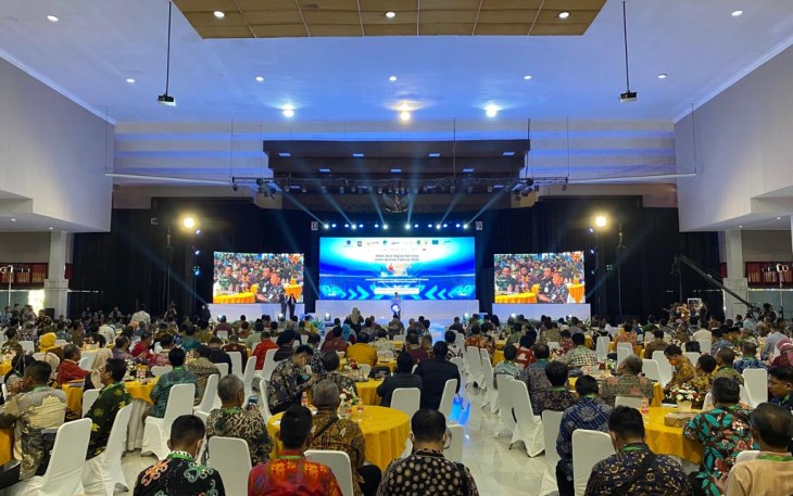 Kadis Kominfo Kota Payakumbuh menghadiri perhelatan West Java Digital Services International Festival 2022 di Kampus IPDN Jatinangor, Sumedang.