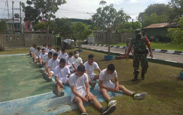 Pembekalan Awal Kepada 30 Casis Tamtama PK TNI AD