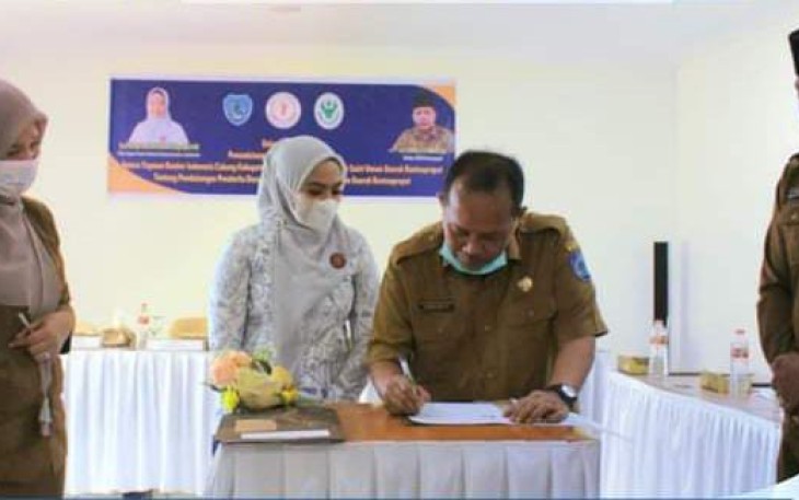 RSUD Rantauprapat saat Teken Kerjasama Dengan Yayasan Kanker Indonesia