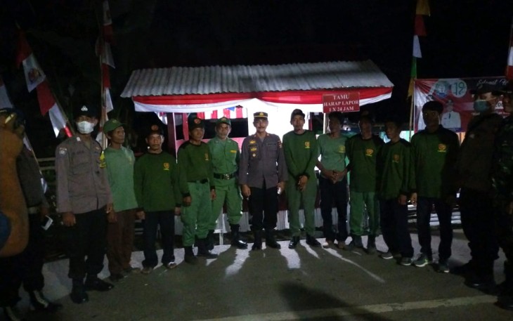 Polsek Kaur Tengah Gelar Lomba Poskamling 