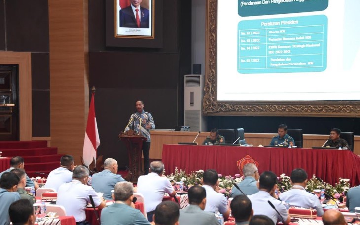 Sosialisasi Gelar Satuan TNI di Wilayah IKN