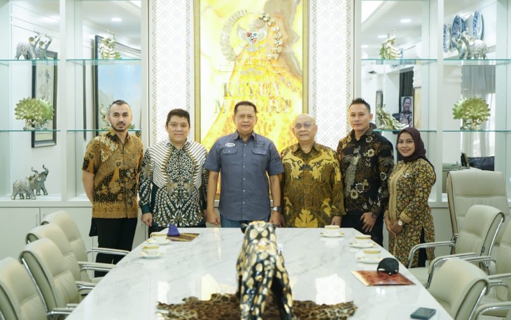 Bamsoet saat menerima PB Shokaido, di Jakarta, Jumat (9/9/22).