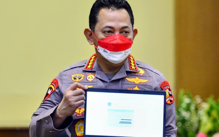 Kapolri Jenderal Listyo Sigit Prabowo