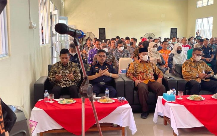 Politeknik Lingga saat Buka Kuliah Umum Perdana