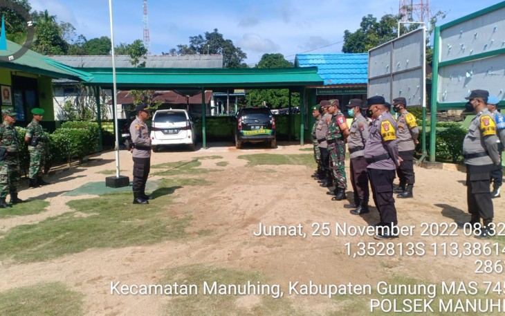 Apel Gabungan TNI-Polri