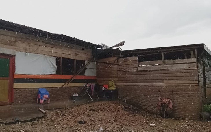 Rumah Rusak Ringan di Aceh Tenggara