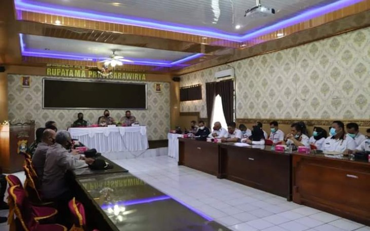 Pemda Lambar Adakan Rakor Terkait Percepatan Vaksinasi Anak Usia 6-11 Tahun