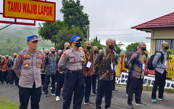 CASIS Polri Tiba saat di SPN Polda Bengkulu