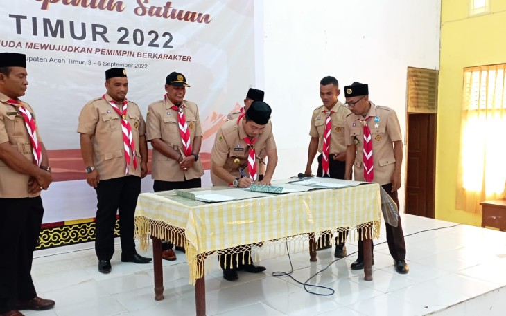 Teken MoU Optimalisasi Peran Pramuka