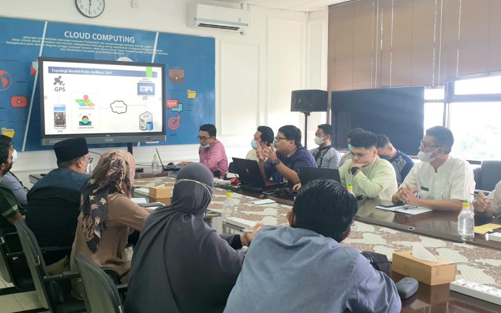 Diskominfo Tanjungpinang saat Pelajari Aplikasi SIAP