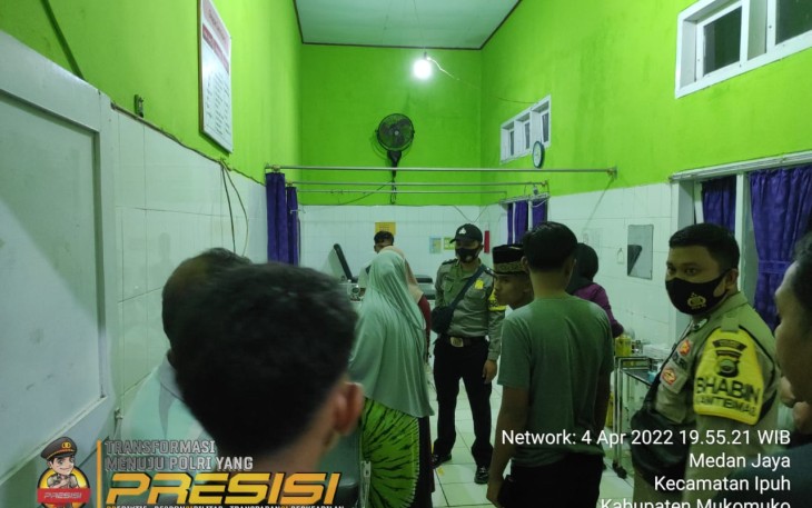 Pasca korban mendapat penanganan medis.