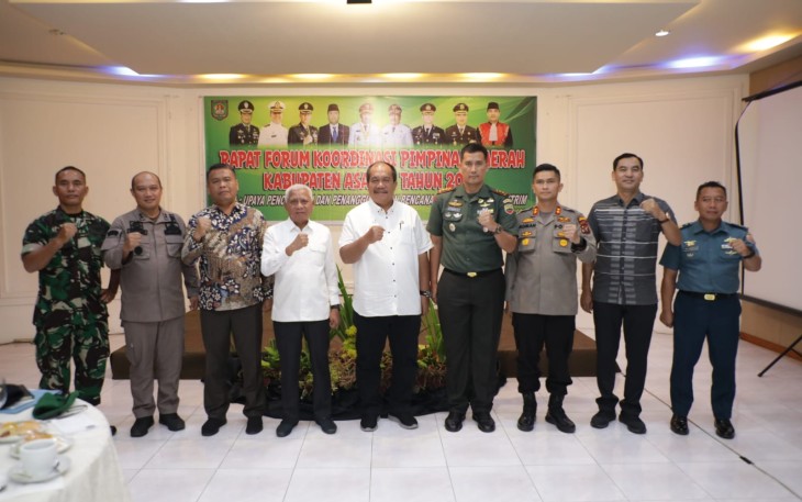 Bupati Asahan saat Buka Rapat Forum Koordinasi Pimpinan Daerah