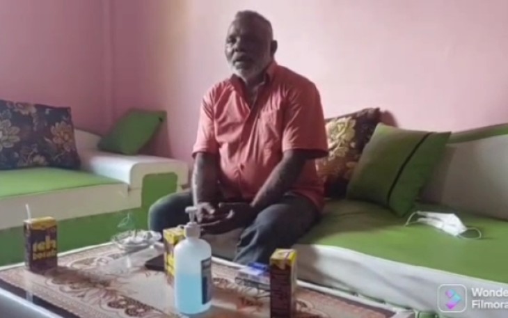 Yunus Rensawa (Ketua LMA Kuri / tokoh masyarakat Kab.Teluk Bintuni, Papua Barat).