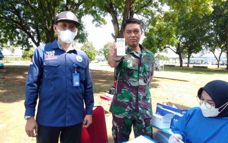 Setelah Apel Pagi, Personel Lanud J.B. Soedirman Didadak Tes Narkoba