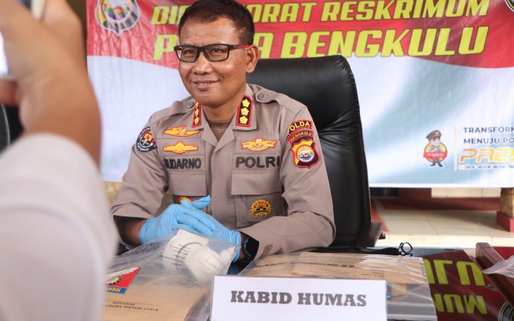 Kabid Humas Polda Bengkulu Kombes Pol Sudarno S Sos MH