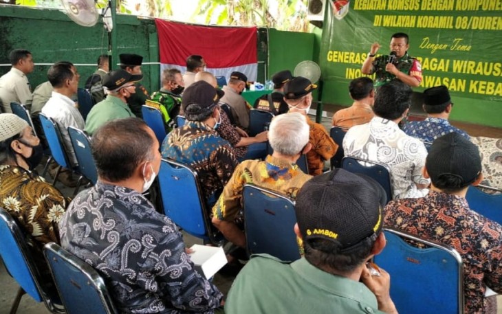 Komsos Koramil 08/Duren Sawit