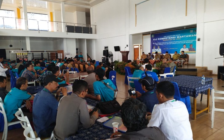 Pembukaan UKW Angkatan ke-XVIII PWI Kaur