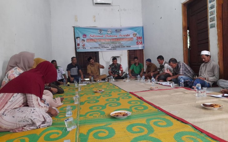 Saat Musrembang dan Rembuk Stunting di Gampong Paya Dua