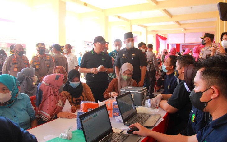 Vaksinasi dan Baksos Meriahkan Hari Bhayangkara ke 76