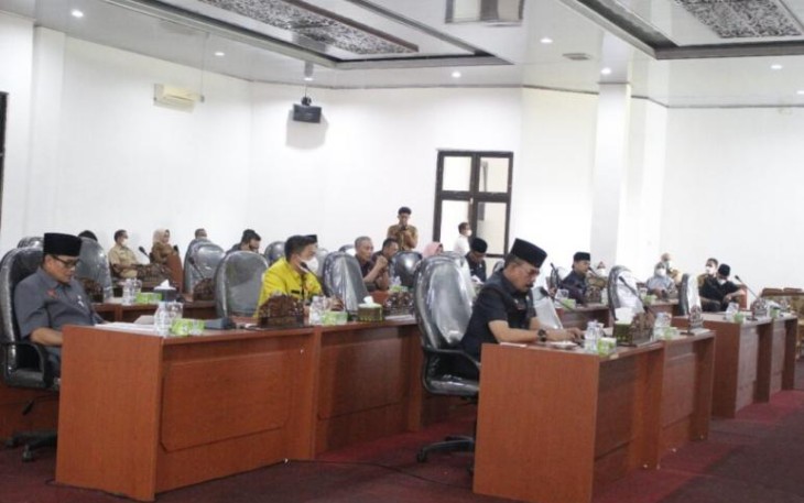 Paripurna DPRD Benteng  