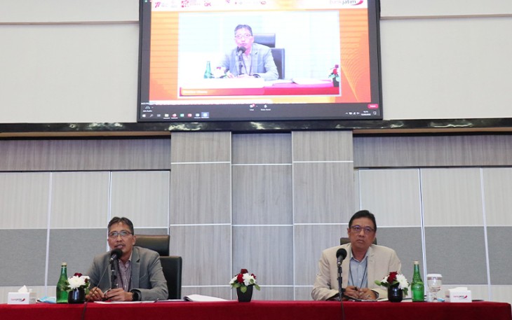 Public Expose secara virtual bertempat di Kantor Pusat Bank Jatim Surabaya (13/09).