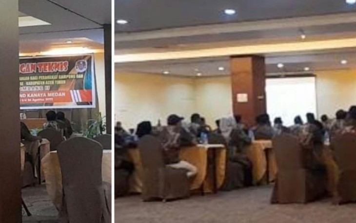 Bimtek Aparatur Desa Kabupaten Aceh Timur Digelar di Medan