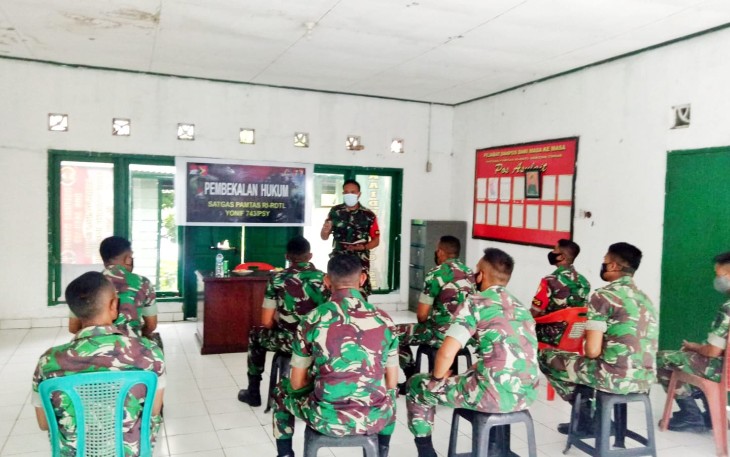 Penyuluhan Hukum Bagi Anggota Satgas RI-RTDL